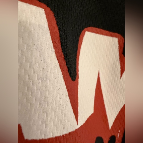 Scream Jersey VIRAL Black and Red Graphic SIZE LARGE - Picture 4 of 5